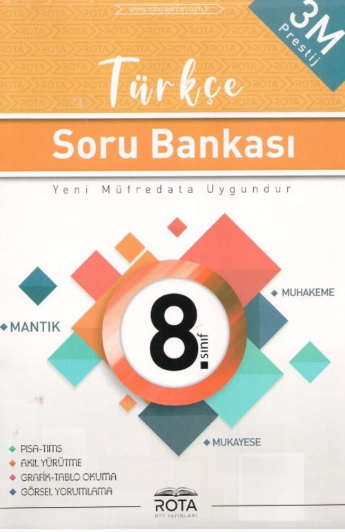 8.Sınıf Türkçe Soru Bankası 3m Prestij