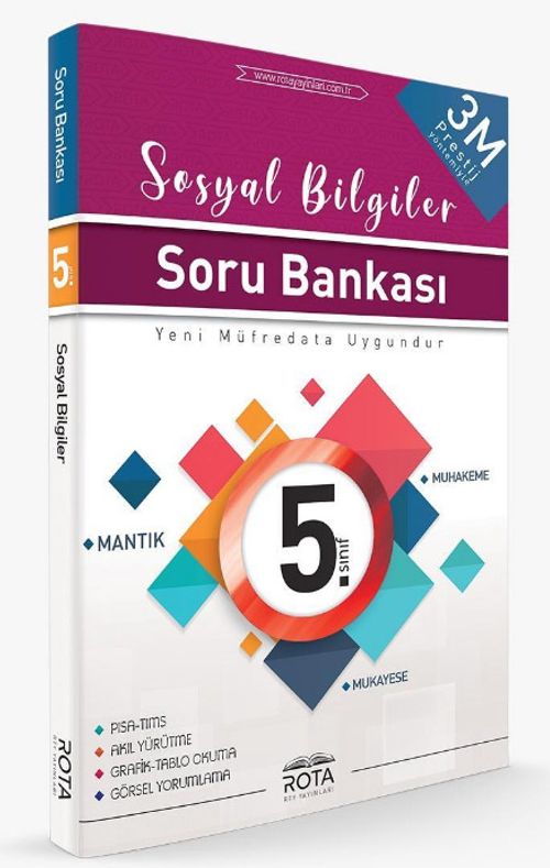 5.Sınıf Sosyal Bilgiler Soru Bankası 3m Prestij