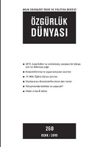Özgürlük Dünyası / Aylık Sosyalist Teori ve Politika Dergisi / Ocak 2015 Sayı:260