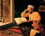 Kur'an Okuyan Adam / Osman Hamdi Bey (OHB 006-50x60) (Çerçevesiz)