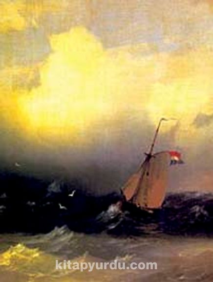 Denizde Fırtına-1847 / Ivan Konst. Aivazovsk (AIK 011-50x65) (Çerçevesiz)