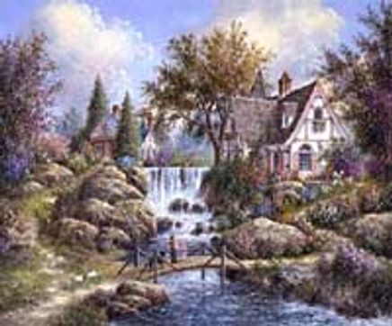 Masumiyet Şelalesi 1000 Parça (48x66-Kod:3079)