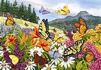 Kelebekler Vadisi 500 Parça (34x48-Kod:3527)