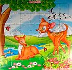 Bambi Yapboz / Klasik Masallar Puzzle Dizisi