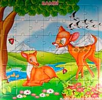 Bambi Yapboz / Klasik Masallar Puzzle Dizisi