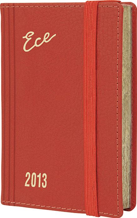 2013 Ece Ajanda - Muhtıra Serisi 2DL Cep (Ürün Kod:2) Kırmızı