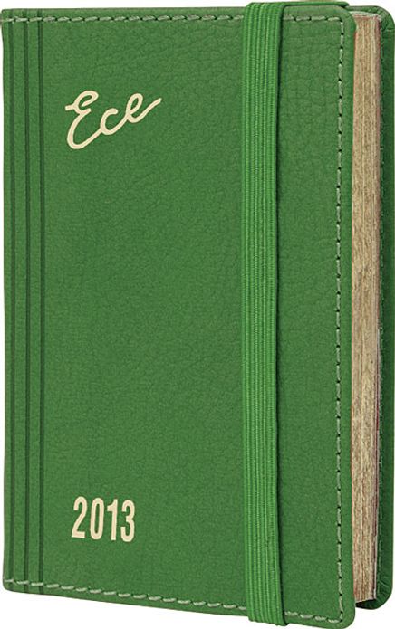 2013 Ece Ajanda - Muhtıra Serisi 2DL Cep (Ürün Kod:2) Yeşil