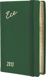 2013 Ece Ajanda - Muhtıra Serisi 5DL Cep (Ürün Kod:5) Yeşil