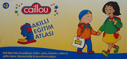 Caillou Akıllı Eğitim Atlası (Kutulu)
