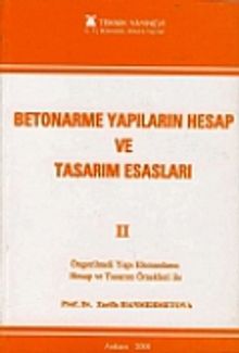 Betonarme Yapıların Hesap ve Tasarım Esasları II