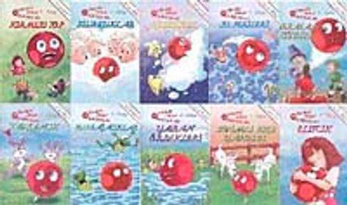 Kırmızı Topun Maceraları El Yazılı (10 Kitap)