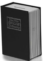 Kitap Şeklinde Kumbara (Siyah)