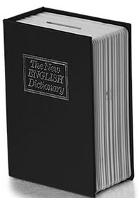 Kitap Şeklinde Kumbara (Siyah)