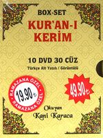 Kur'an-ı Kerim (10 Dvd 30 Cüz Türkçe Alt Yazılı - Görüntülü)