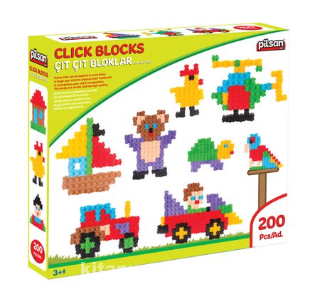 Çıt Çıt Bloklar 200 Parça (03296)